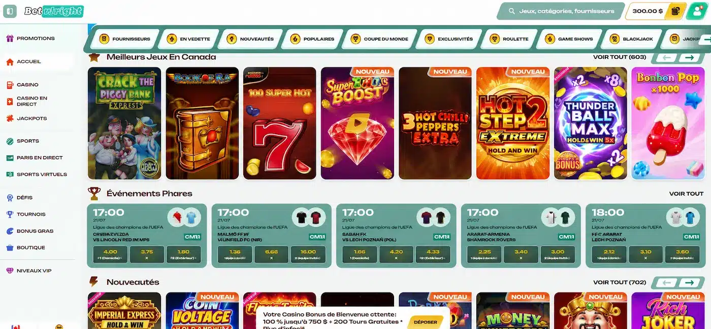 Betalright casino site