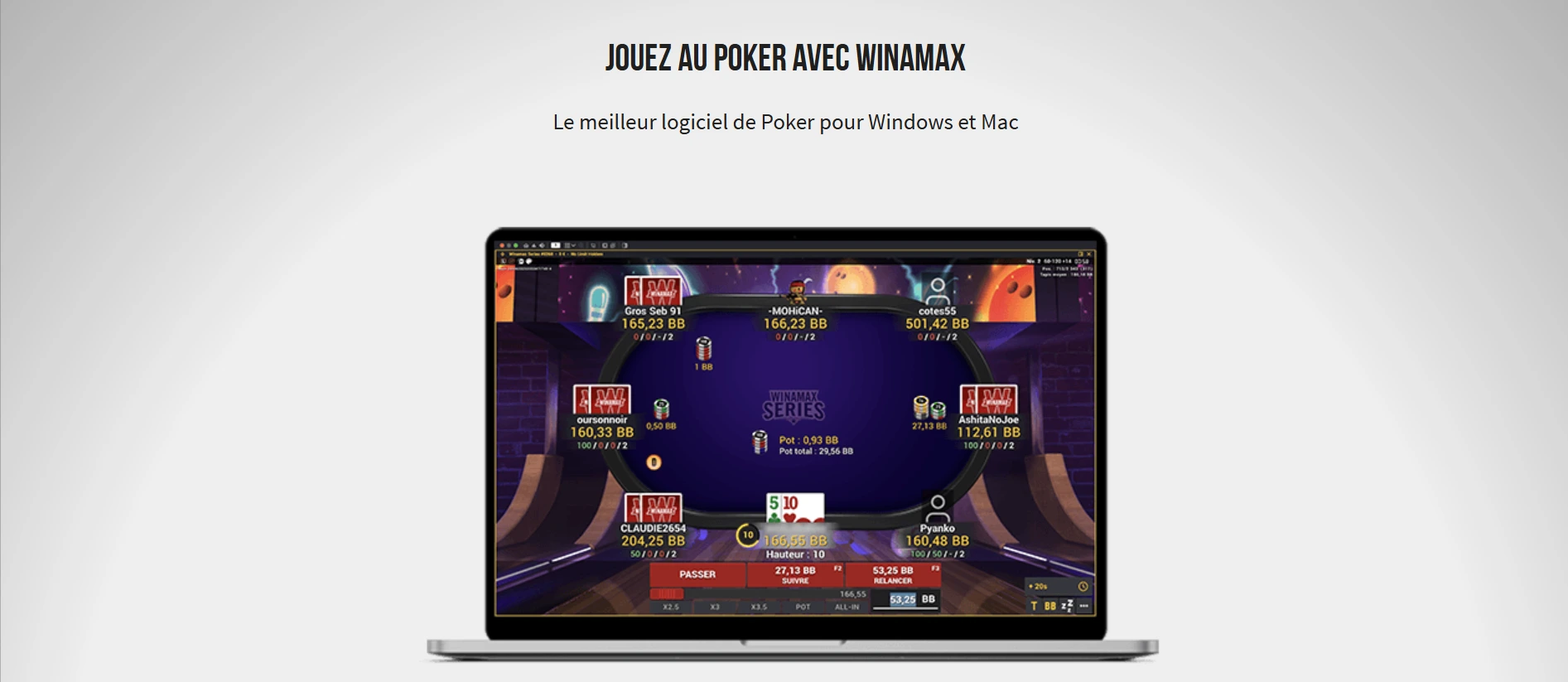 Winamax gambling site